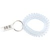 Baumgartens Wrist Coil Key Chain, Translucent Assorted BAUKC7000